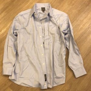 Formal denim dress shirt